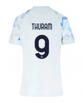 Billige Fotballdrakt Inter Milan Marcus Thuram #9 Replika Bortedrakt Dame 2025-26 Kortermet Billige Fotballdrakt Inter Milan Marcus Thuram #9 Replika Bortedrakt Dame 2025-26 Kortermet